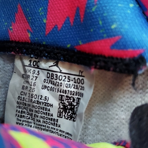 Jordan Retro 5 toddler high top  sneakers 3 - Picture 7 of 10